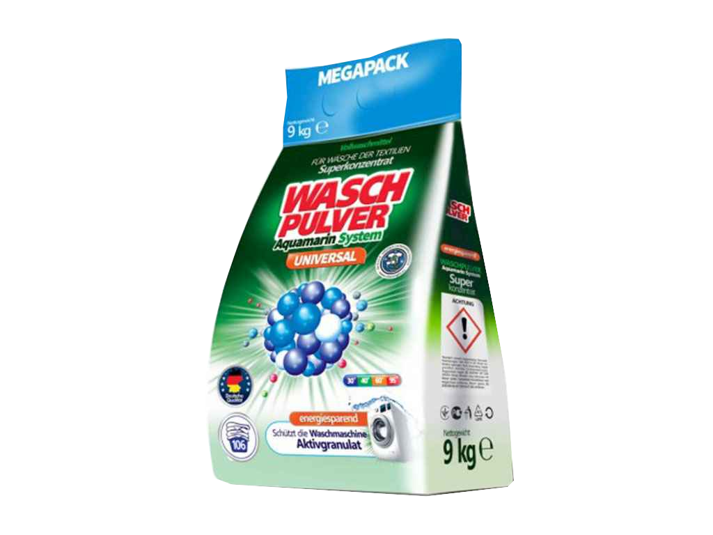 Порошок пральний WASCH PULVER (040-9772), універсальний, 9кг